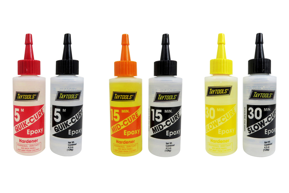 Bob Smith Industries 3 Piece Set: 5, 15, 30 Minute CURE Epoxy Glue 4.5 —  Taylor Toolworks